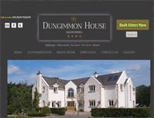 Tablet Screenshot of dungimmonhouse.ie